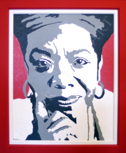 maya angelou art