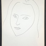 Henri Matisse: Original Lithograph "A la memoire de Angela Lamotte I" Verve 1945